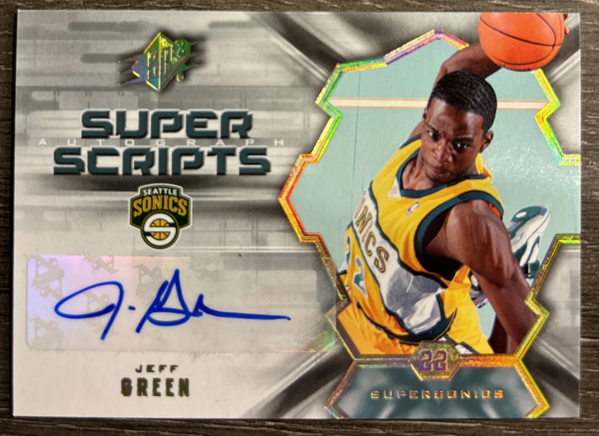 Basketball Jeff Green Rookie 2007-08 Season Sports Trading Cards