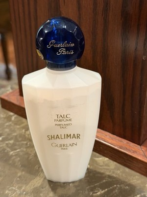 SHALIMAR GUERLAIN PARIS TALC POWDER PERFUME PARFUME 3.5 OZ 100 g FRANCE NEW