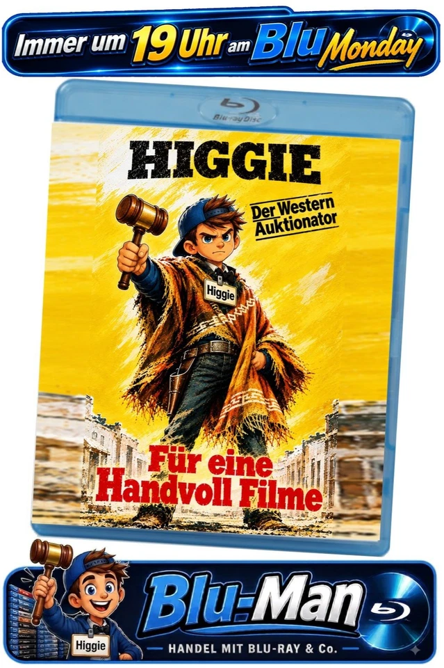 Blu-Ray und DVD von Higgie. Heutiger Schwerpunkt: Western/Musik/Krieg