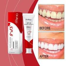SP-8 Probiotic Toothpaste,Sp-8 Toothpaste Whitening White 2024 R4T3 Quick FAST