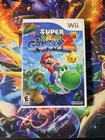 Super Mario Galaxy 2 (Nintendo Wii, 2010) CIB Complete W/ Manual + Inserts