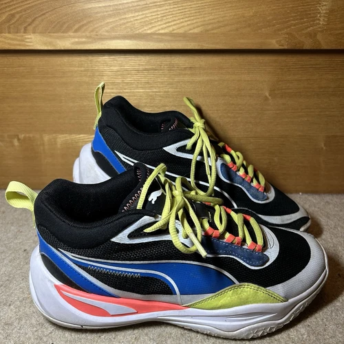 Puma Playmaker Pro Uomo Nero Sneakers Scarpe Casual Taglia UK 5 37757204 SB009