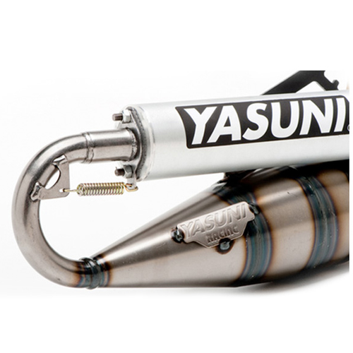 Tubo de escape de aluminio homologado por Yasuni R para Minarelli Horizontal AC/LC 2 - Imagen 2 de 6