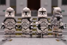 LEGO Star Wars AVFigures Wolfpack Clone Troopers Phase 1 (Magnet Jetpacks)