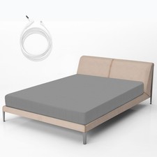 Grounding Bed Sheets Queen Deep Pocket Organic Cotton with Silver Fiber Groun...