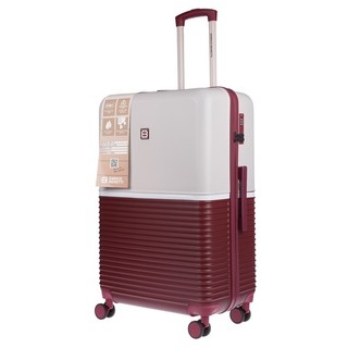 XL Koffer Reisekoffer Travel Hartschalenkoffer Reisen Rot 52x75x30 cm