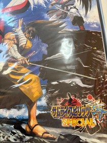 Samurai Spirits Zero Special B2 Poster SNK NeoGeo Used