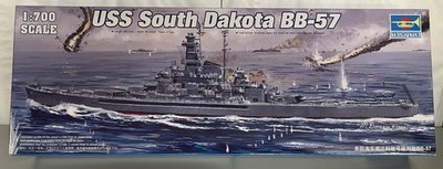 Trumpeter 05760 USS South Dakota BB-57 Modellbausatz im Maßstab 1:700