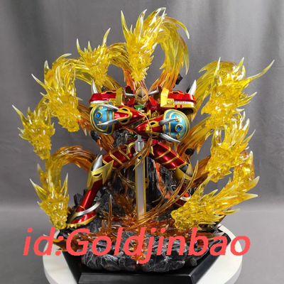 デジモン 创始村 フィギュア ガレージキット DMX DMX studio Digimon Adventure Kaiser Greymon Resin Model In Stock