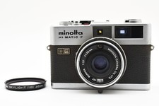  Excllent  Minolta Hi-Matic F Film Camera 38mm F/2.7 Lens From Japan  2416694