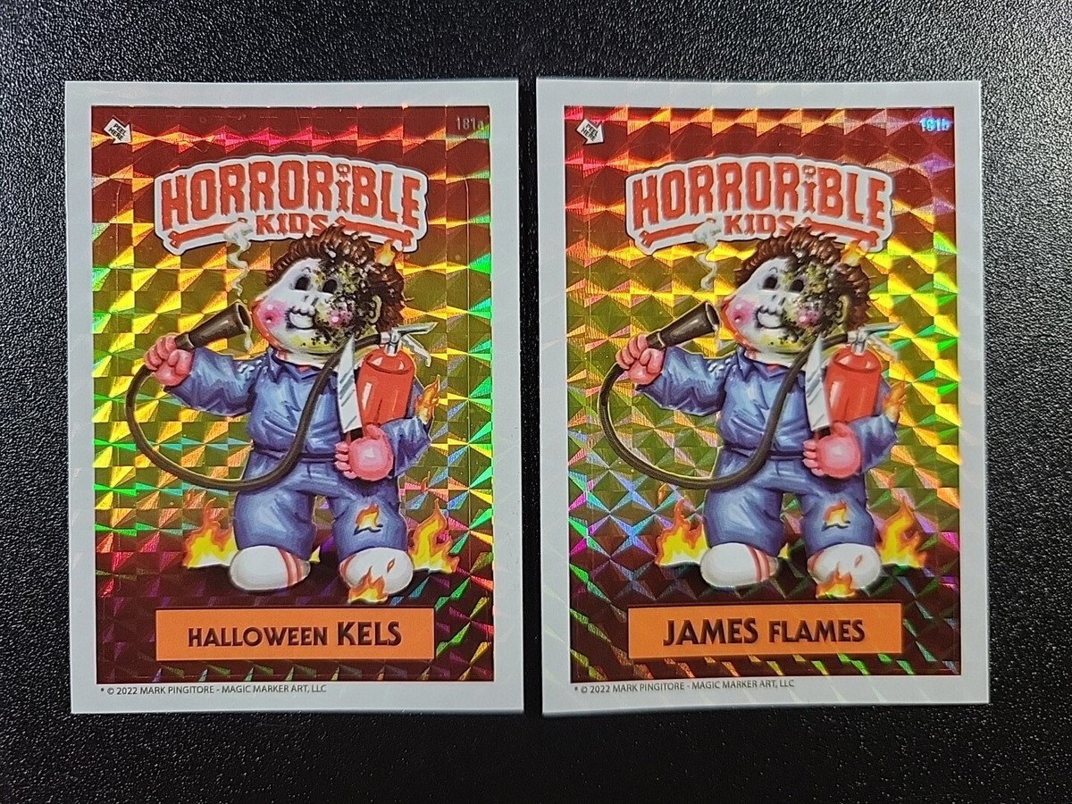 Foil Michael Myers Halloween Kills Horrorible Kids Card Garbage