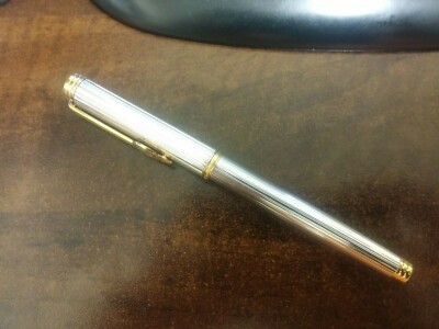 RARE WATERMAN GENTLEMAN IDEAL SILVER 925 FRANKLIN LIBERTY COIN