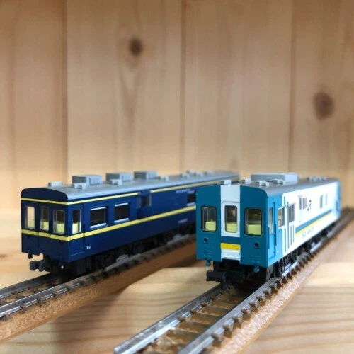 Micro Ace A0303 & A0300 Maya High Speed Track Test Vehicle used 