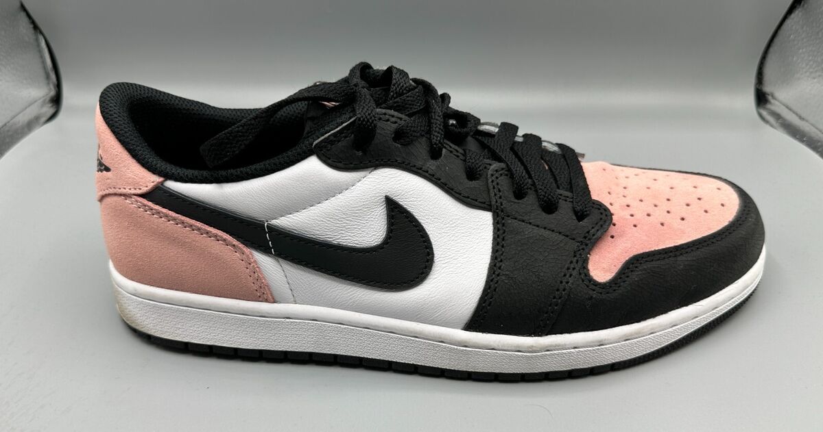 スニーカー Nike AIR JORDAN 1 LOW BLEACHED CORAL CZ0790-061 Nike Air Jordan 1 Low OG Bleached Coral Size 10 - CZ0790-061