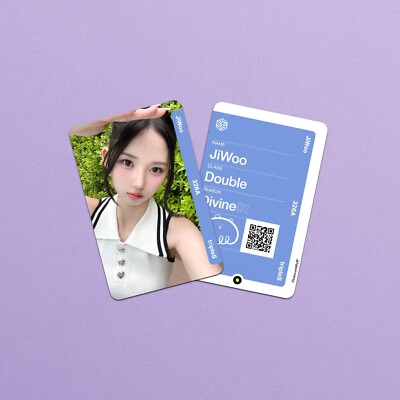 tripleS S3 JiWoo REPLICA objekt Divine01 300s Fanmade Photocards