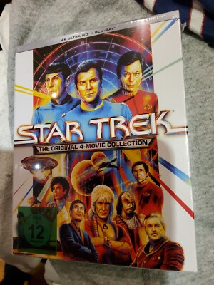 Star Trek 1+2+3+4 - 4K Ultra HD 4-Movie Collection # BLU-RAY-NEU