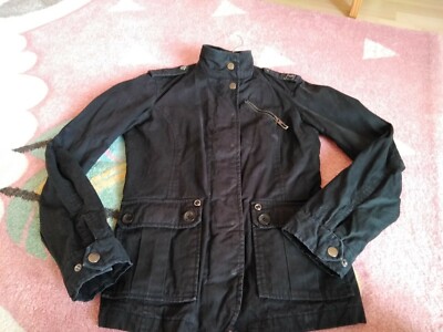 Esprit Biker Jacke Damen Größe XS schwarz