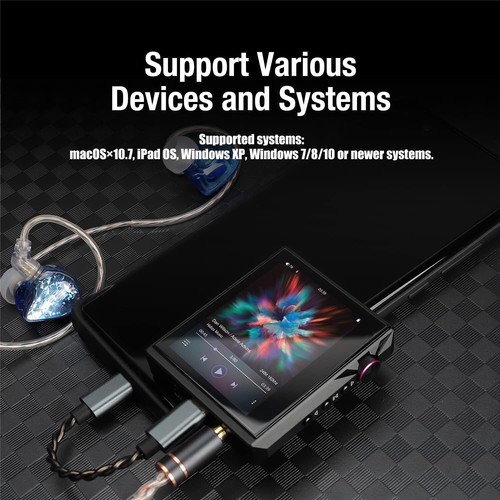 Hidizs AP80 Pro-X Hi-Res Audio Music MP3 Player MQA LDAC Tidal Wireless EXTRAS - Imagen 22 de 24
