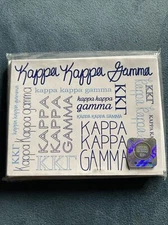 Kappa Kappa Gamma Set of 8 Note Cards w/ Envelope 4.5" x 6",  free shipping