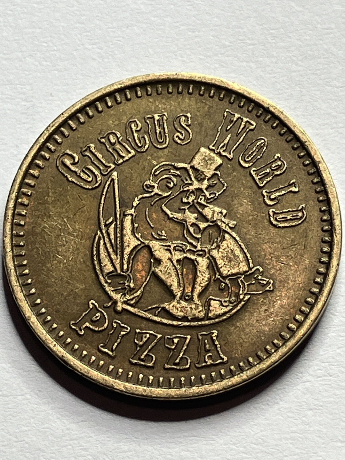 Rare Circus World Arcade Token Defunct #sj1