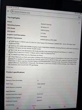 SkyTech Blaze II AMD Ryzen 7 16GB RAM Nvidia GeForce 2060 Gaming Desktop -...