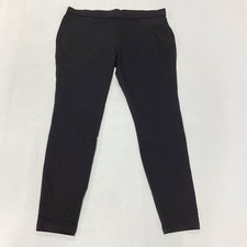 Womens Black Knit Leggings XL GUC