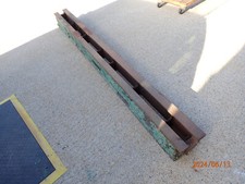 VINTAGE OLIVER GRAND RAPIDS MICHIGAN  84-1/2" WOOD LATHE CAST IRON BED CASTING