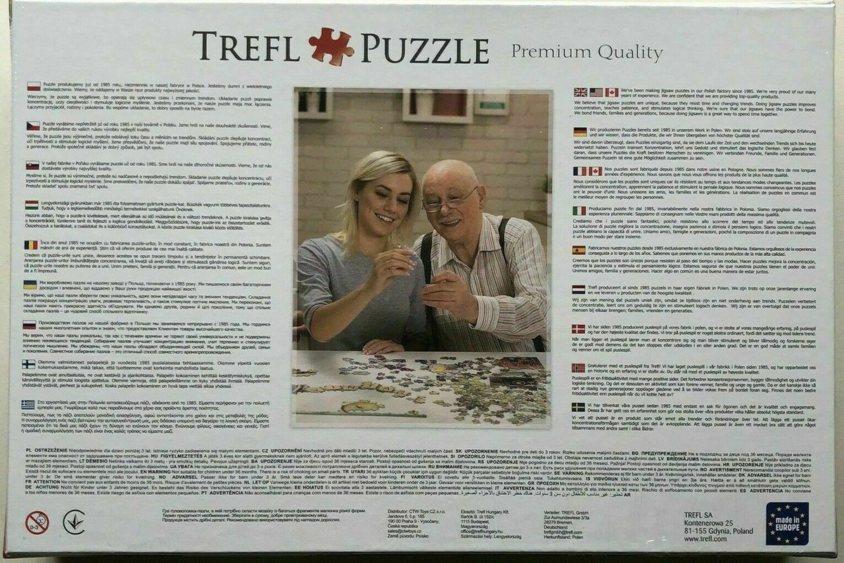 Trefl Victorian Cottage 1000-Piece Jigsaw Puzzle – 68x48 Cm For Adults & Teens 12+, Anti-Reflective Finish
