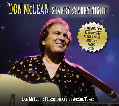 DON MCLEAN New Sealed Ltd Ed 2024 LIVE AUSTIN TEXAS CONCERT 2 CD SET