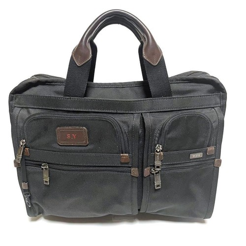 TUMI 26133DB Limited Edition Business Bag Briefcase Initial Logo Y111
