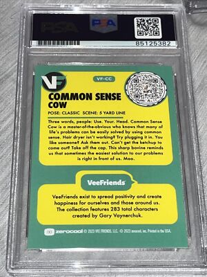 Gary Vaynerchuk Signed Vee Friends Common Sense Cow VeeFriends