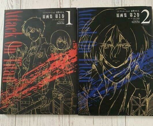 Classic - The Art of Shingeki no Kyojin - Attack on Titan - 160+ Original  Sketches