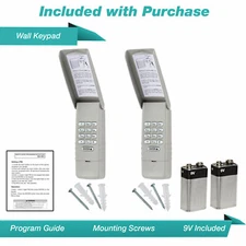 2 For LiftMaster 877LM Wireless Garage Door Keyless Entry Keypad Yellow Learn