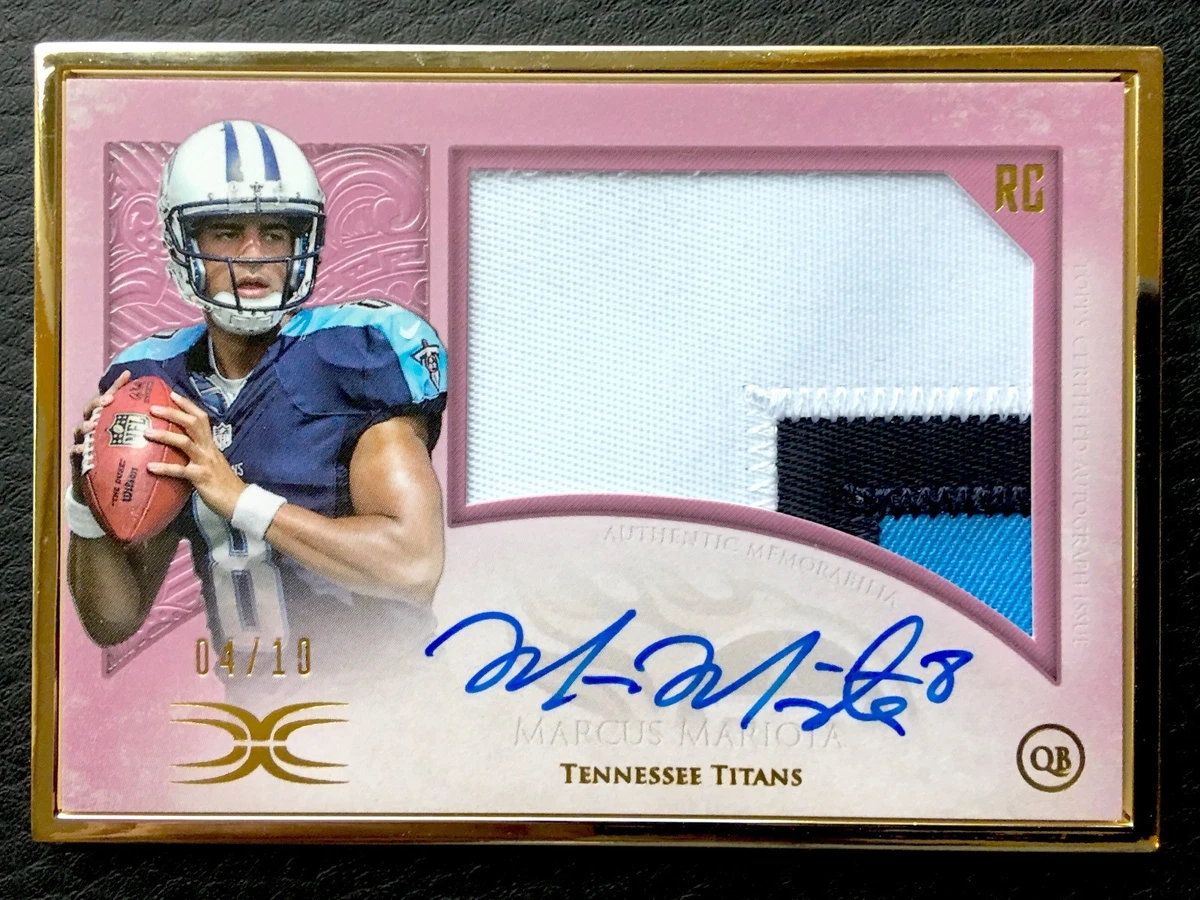 Marcus mariota pink clearance jersey