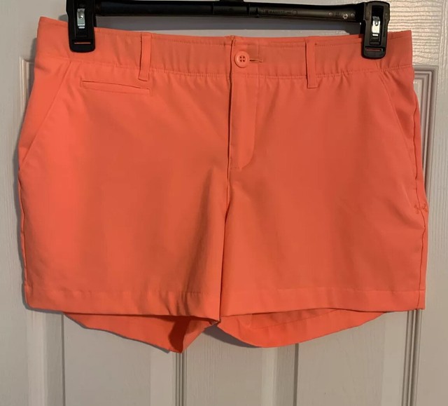 red under armour golf shorts