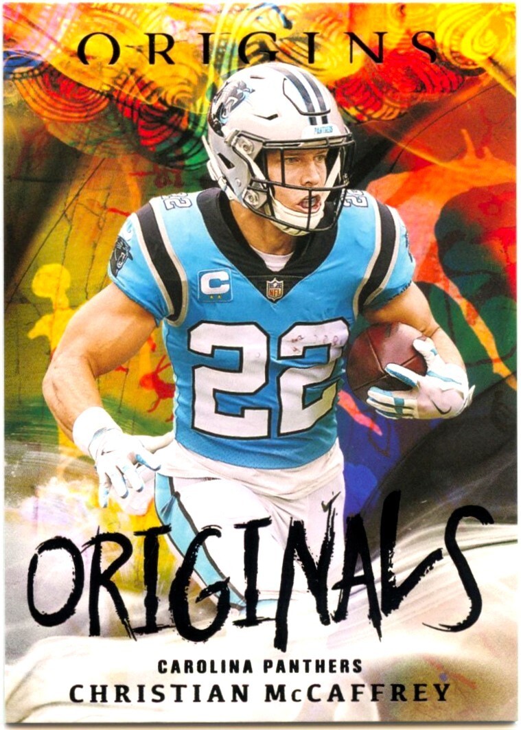 CHRISTIAN MCCAFFREY 2021 PANINI ORIGINS ORIGINALS CASE HIT SSP PANTHERS 49ERS
