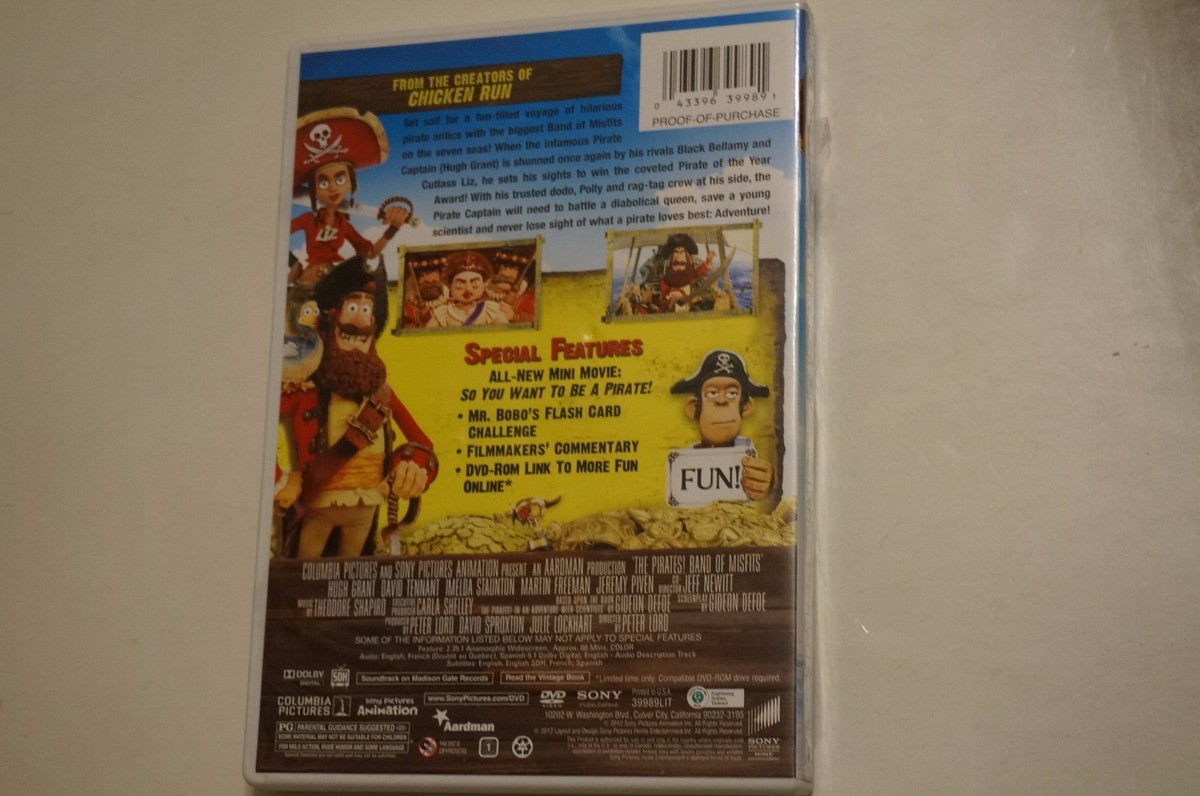 The Pirates Band of Misfits (DVD, 2012) 43396399891| eBay