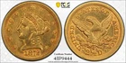 1872S US Coronet Head Quarter Eagle $2.50 Gold Coin -  PCGS XF Detail
