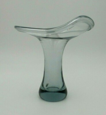 Vintage 1950s Vicke Lindstrand, Kosta Boda, Sweden Art Glass Vase