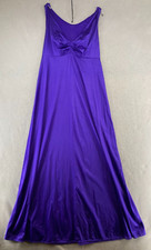 Vanity Fair Womens Dress 32 Purple Vintage