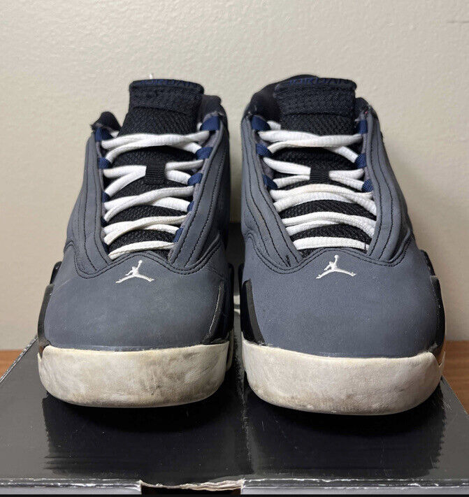 Nike Air Jordan 14 XIV Retro GS Graphite Navy Size 7 Nike Air Jordan 14 XIV Retro GS Graphite Navy Size 7