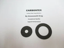 SHIMANO REEL PART Tranx 200HG - (2) Smooth Drag Carbontex Washers #SDS91