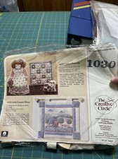 creative Circle 1029 calico friends 1030 little country home Quilting Embroidery