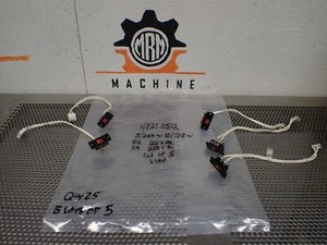4021.0512 115V Slide Switch 5/250 10/125 10A 125VAC 5A 250VAC Used (Lot of 5)
