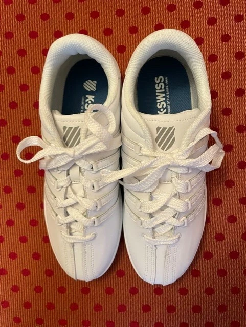 Kswiss on sale white shoes