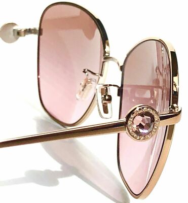 Coach GIA Crystal Butterfly Jeweled Light Gold Frame Women  display picture 2
