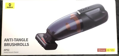 Baseus Handheld Cordless Vacuum Cleaner AP02 for Car, Pet Hair with LED Light