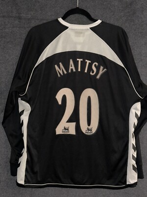 Aston Villa Soccer Jersey Football Club England Black LS Shirt