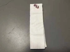 FSU Florida State Seminoles Team Issued White Player Exclusive Towel Football