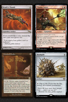 coinflip cards mtg Karplusan Minotaur [Secret Lair: Heads I Win, Tails You Lose] main image 1